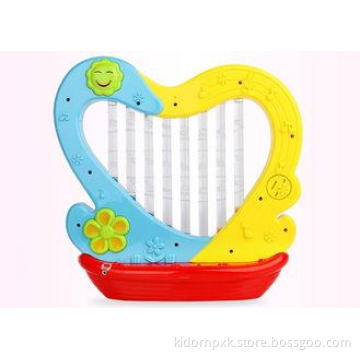 Small Magic Harp Kids Music Toys with Game and Music Suppor